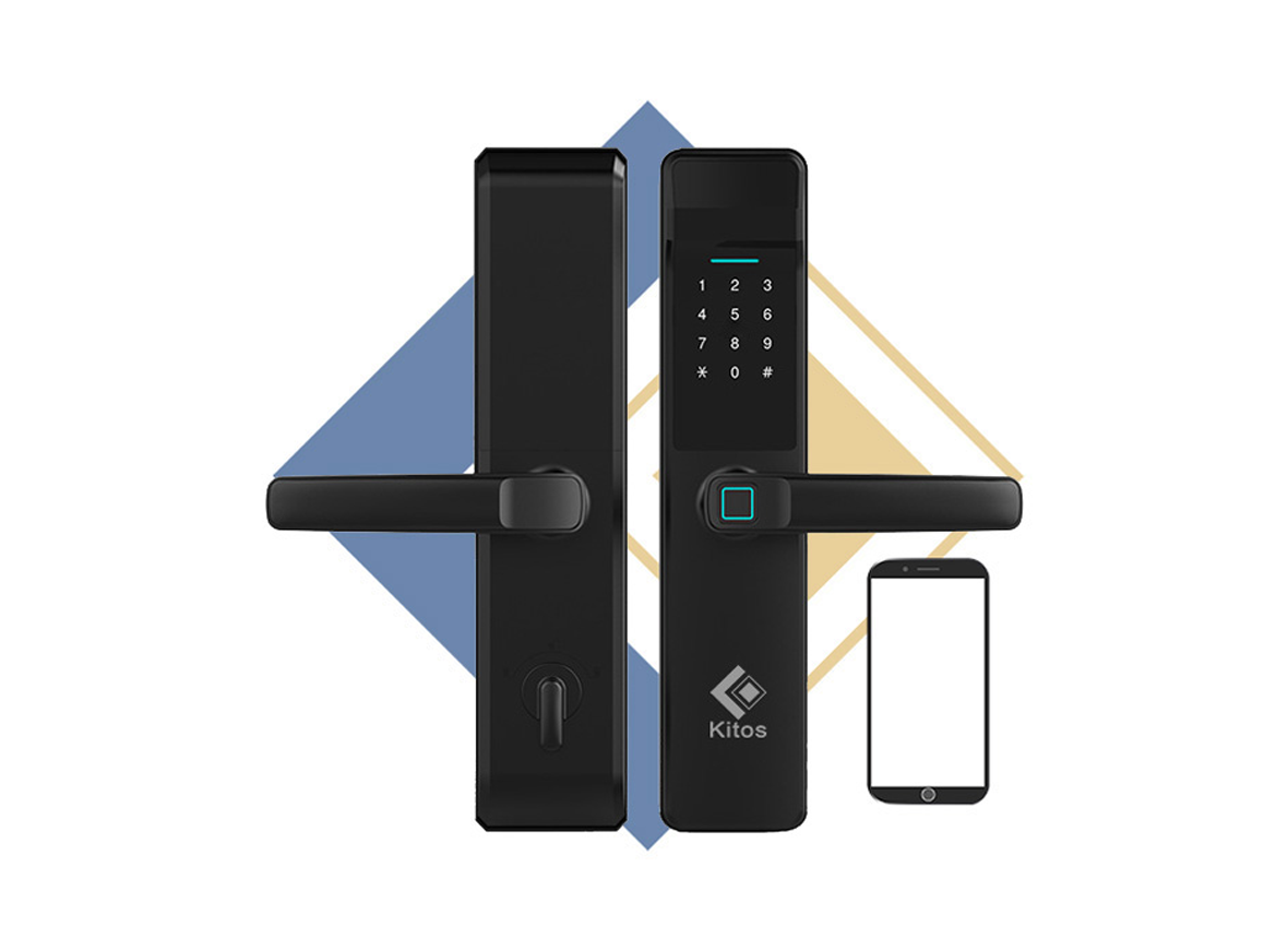 Khóa cửa vân tay Kitos KT-G302 Pro 2 Khóa cửa vân tay Kitos KT-G302 Pro - Ảnh 2