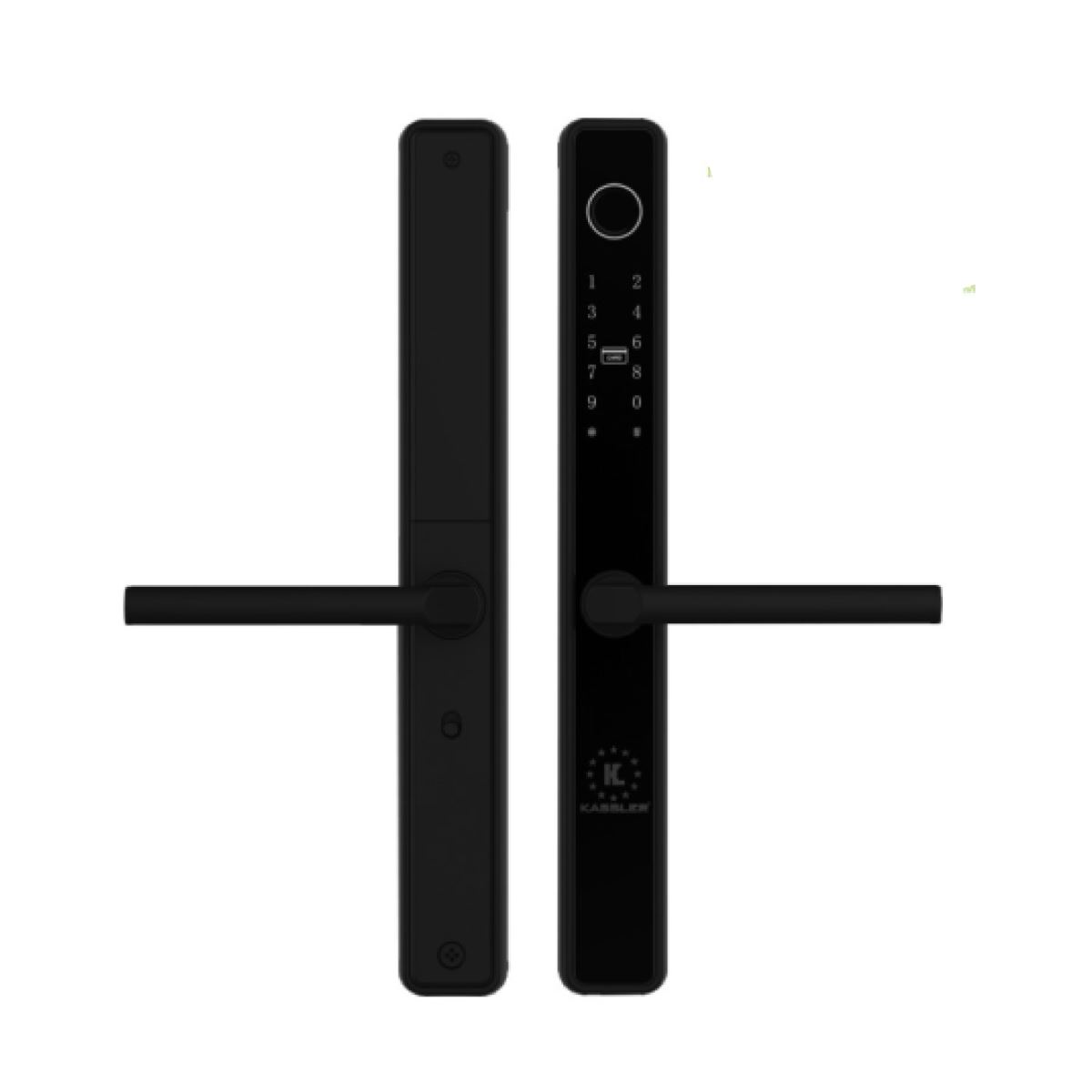 Khóa cửa nhôm vân tay Kassler KL-599IB