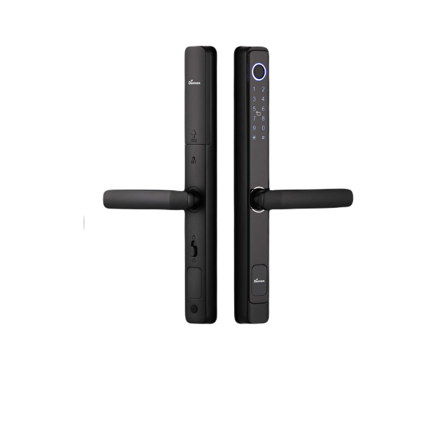 Khóa cửa nhôm DEMAX EL - C103 SB APP WIFI
