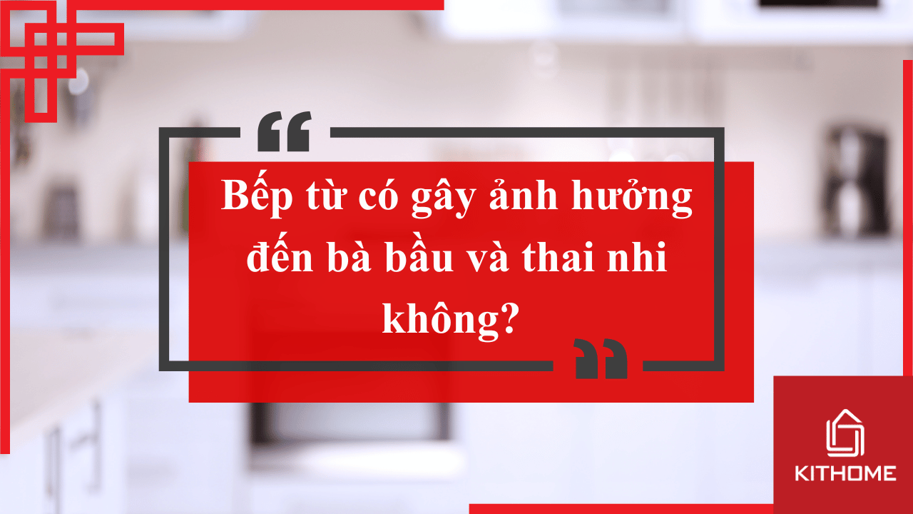 Bếp từ có gây ảnh hưởng đến bà bầu và thai nhi không? Bật mí câu trả lời chỉ trong 2 phút
