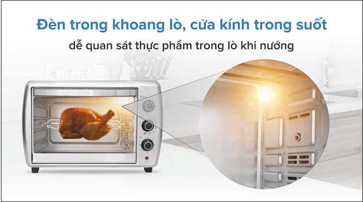 Lò nướng Electrolux EOT38MXC 38 lít