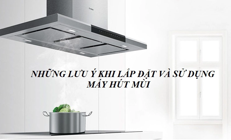 Cách lắp máy hút mùi tại nhà