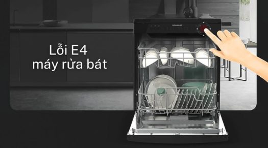 Máy Rửa Bát Canzy Báo Lỗi E4 – Nguyên Nhân Và Cách Khắc Phục Nhanh Chóng