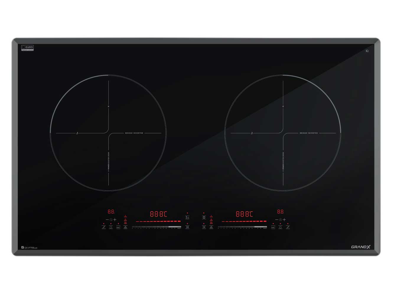Bếp từ 2 vùng nấu GrandX GX IP789Lux