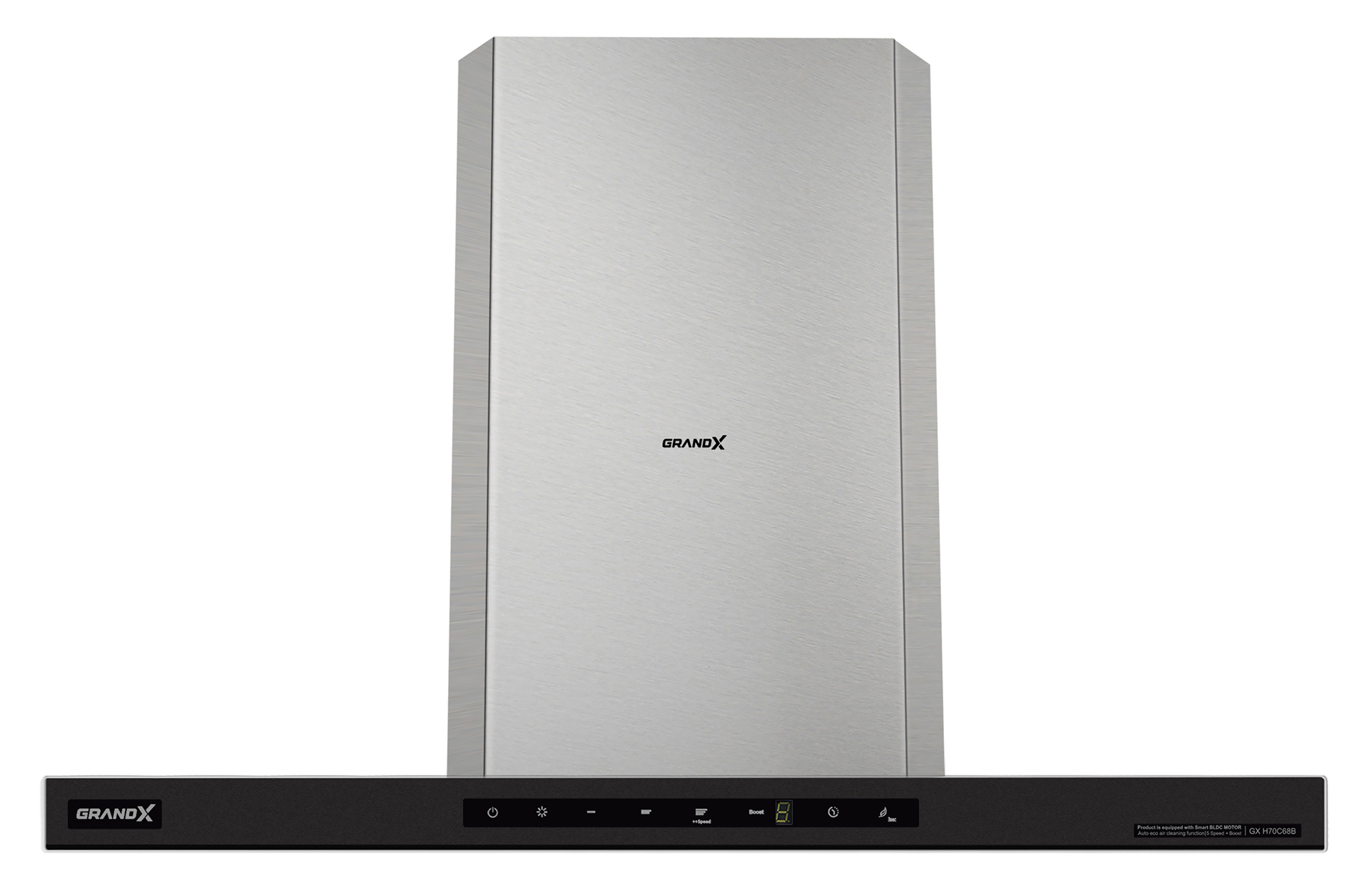 Máy hút mùi áp tường chữ T GrandX GX H70C68B