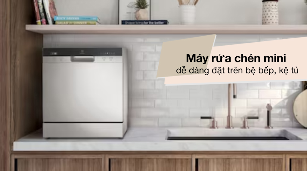 Máy rửa bát Electrolux EFC3862MS: 5 tính năng nổi bật khiến người dùng “mê tít”