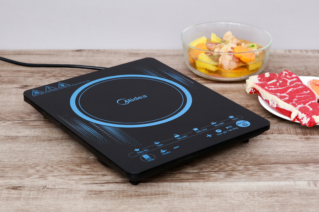 Hướng dẫn chi tiết: Sử dụng bếp từ Midea đúng cách, an toàn cho cả gia đình