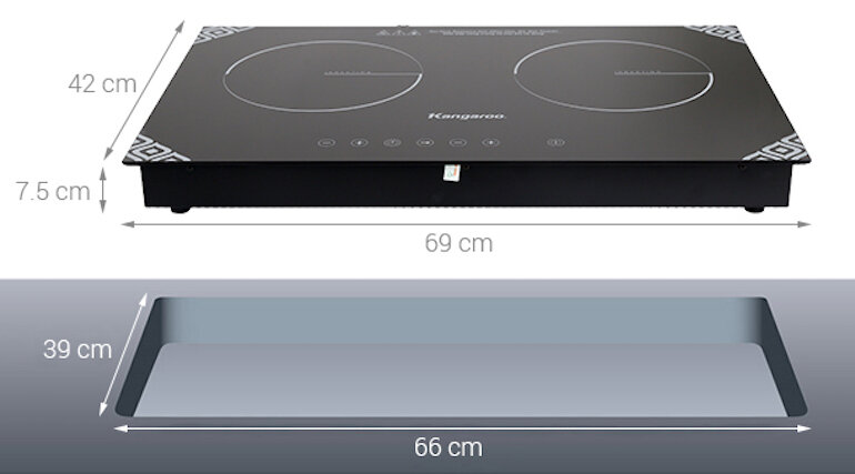 Top 3 Kích Thước Bếp Từ Âm Phổ Biến 2025 – Bí Quyết Lựa Chọn Hoàn Hảo Cho Gia Đình Việt