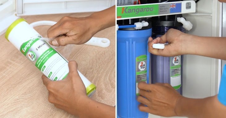 Hướng dẫn lắp máy lọc nước Kangaroo tại nhà – Nhanh gọn chỉ trong 15 phút!