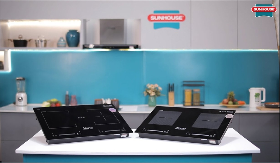 Bếp từ đôi Sunhouse SHB9122MT – Hướng dẫn cài đặt, hẹn giờ và bật khóa trẻ em đơn giản