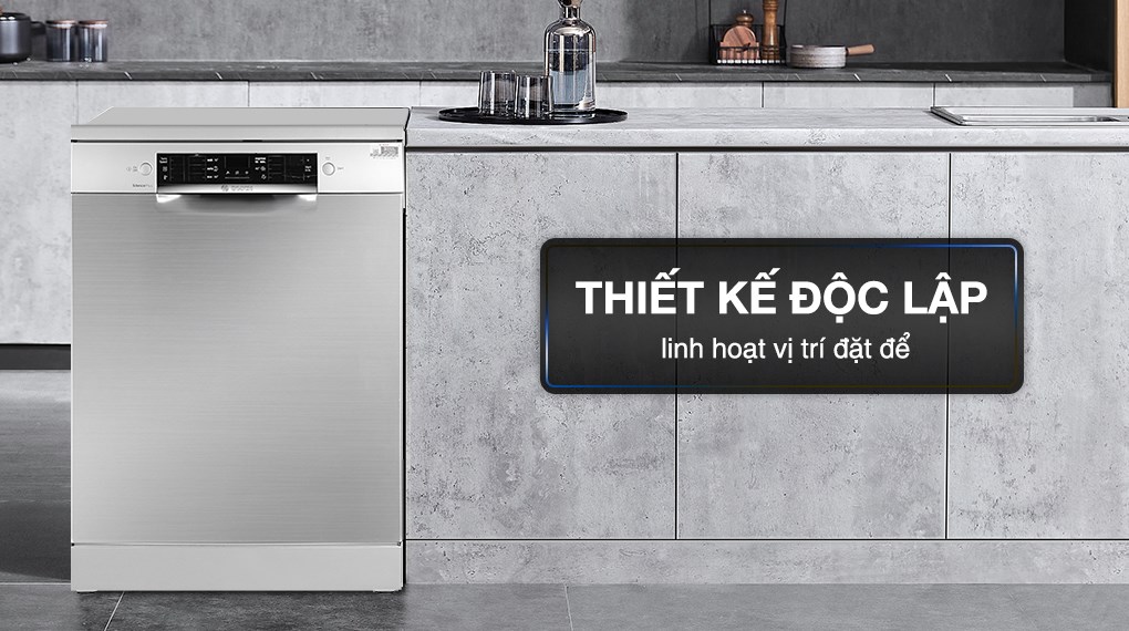 Đánh giá máy rửa bát Bosch SMS46GI01P – Ưu nhược điểm & gợi ý lắp đặt chuẩn | Kithome
