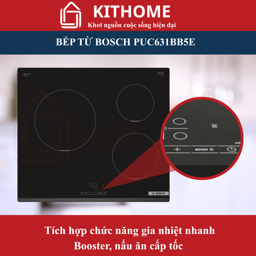 Bếp từ Bosch PUC631BB5E 6 Bếp từ Bosch PUC631BB5E - Ảnh 6