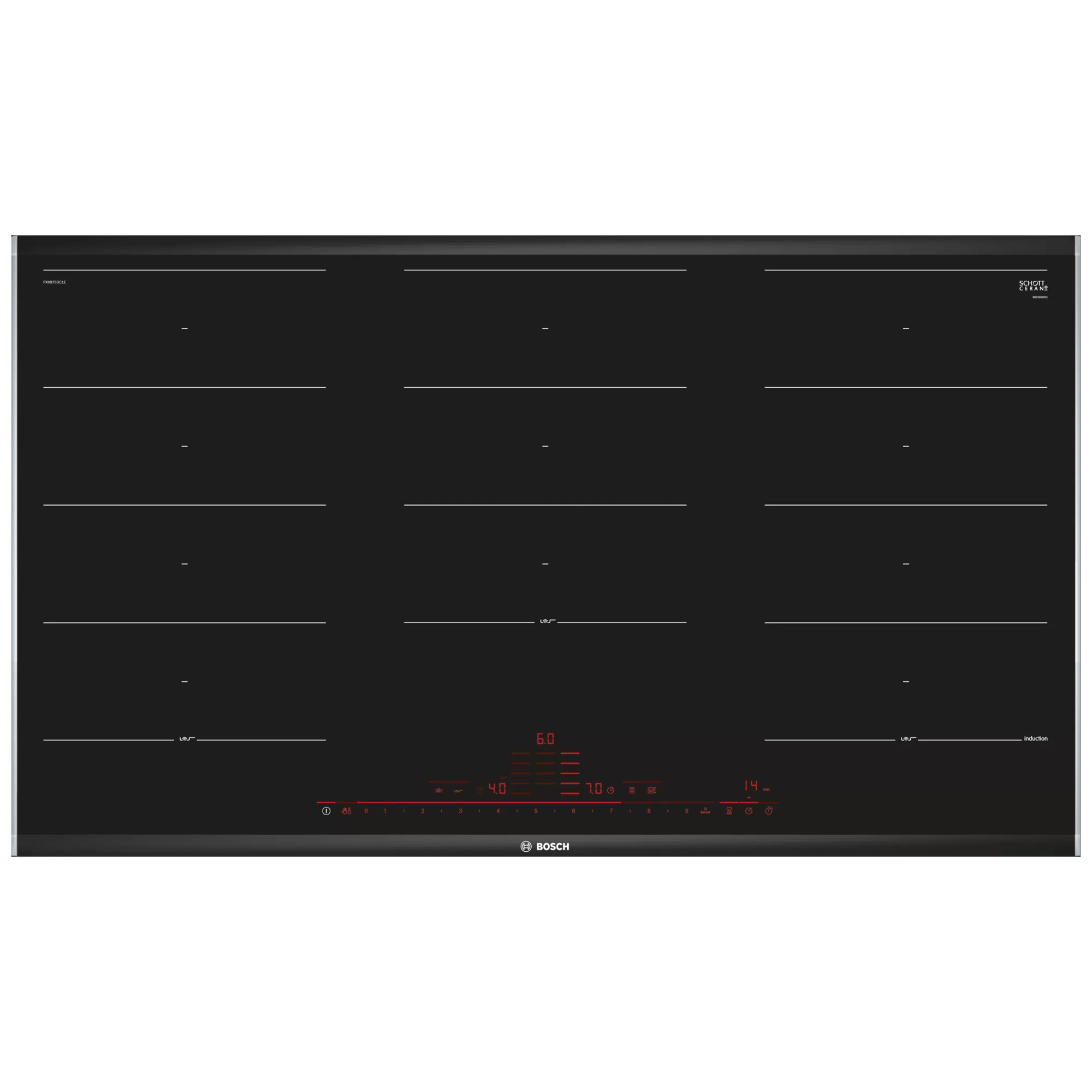 Bếp từ đa điểm Bosch PXX975DC1E Serie 8